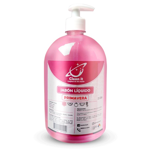 [04.02.05.02] Jabon Liquido Antibacterial - Primavera - Aval - 1LT